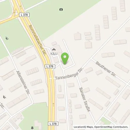 Standortübersicht der Tankstelle FairEnergie GmbH in 72760 Reutlingen