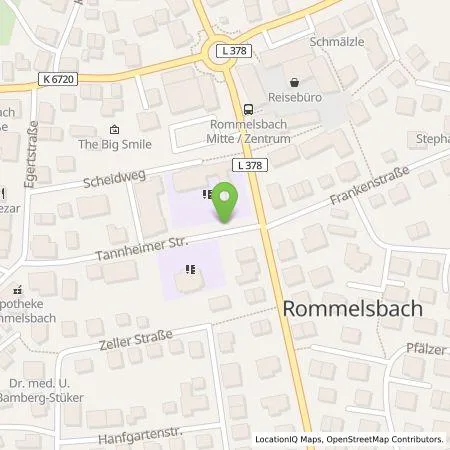 Standortübersicht der Tankstelle FairEnergie GmbH in 72768 Reutlingen