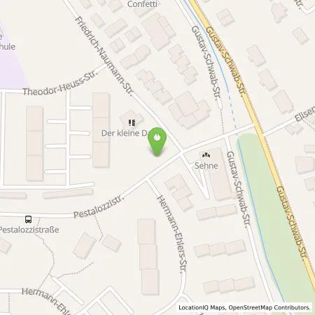 Standortübersicht der Tankstelle FairEnergie GmbH in 72762 Reutlingen