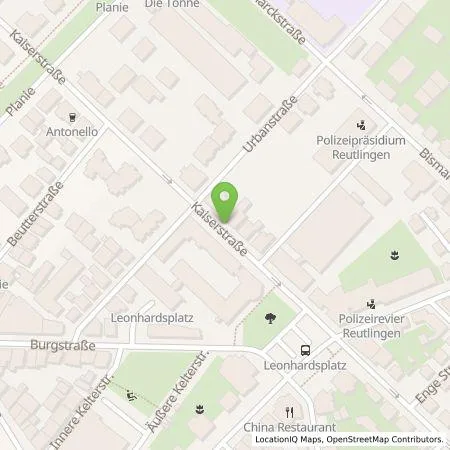 Standortübersicht der Tankstelle FairEnergie GmbH in 72764 Reutlingen