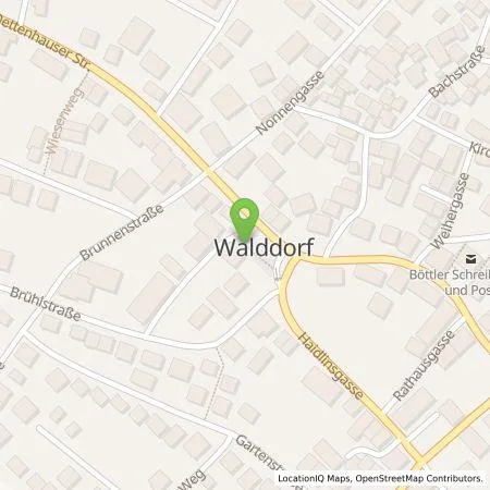 Standortübersicht der Tankstelle FairEnergie GmbH in 72141 Walddorfhäslach