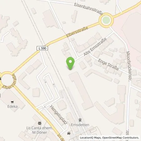 Standortübersicht der Tankstelle Stadtwerke Emsdetten GmbH in 48282 Emsdetten