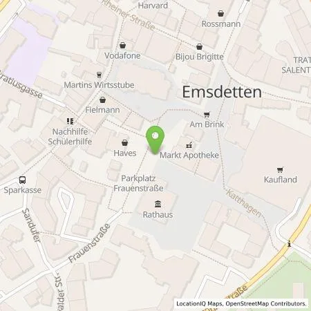 Standortübersicht der Tankstelle Stadtwerke Emsdetten GmbH in 48282 Emsdetten