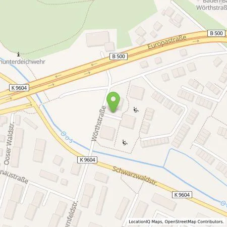 Standortübersicht der Tankstelle Parkgaragengesellschaft Baden-Baden mbH in 76532 Baden-Baden