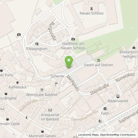 Standortübersicht der Tankstelle Parkgaragengesellschaft Baden-Baden mbH in 76530 Baden-Baden