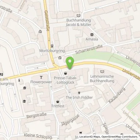 Standortübersicht der Tankstelle EVH GmbH in 06108 Halle (Saale)