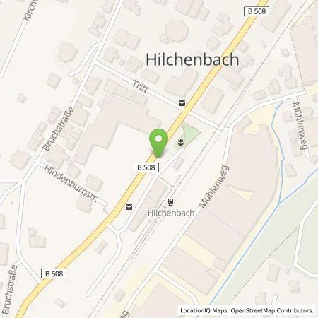 Standortübersicht der Tankstelle Siegener Versorgungsbetriebe GmbH in 57271 Hilchenbach