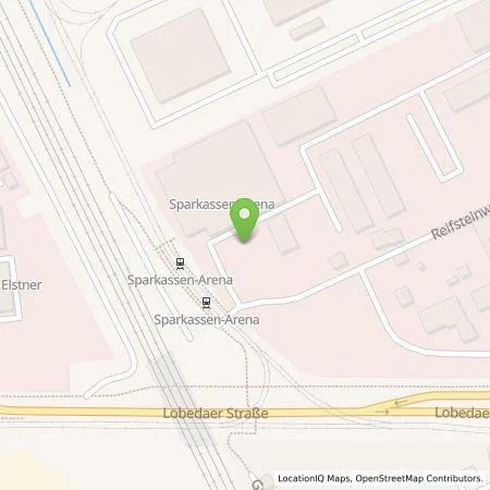 Standortübersicht der Tankstelle Stadtwerke Energie Jena-Pößneck GmbH in 07743 Jena