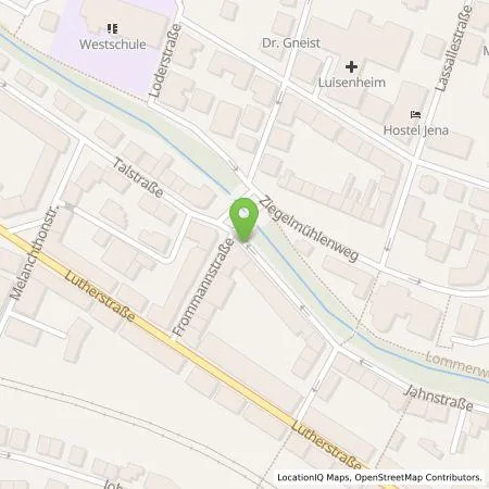 Standortübersicht der Tankstelle Stadtwerke Energie Jena-Pößneck GmbH in 07743 Jena