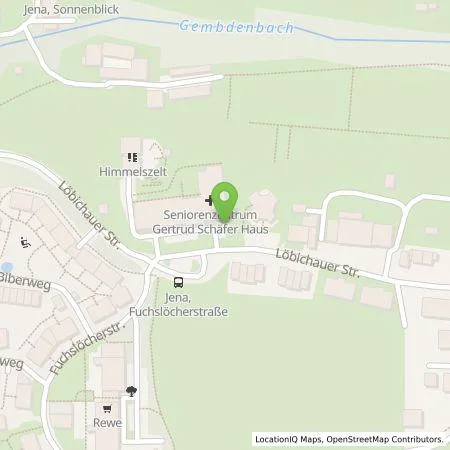 Standortübersicht der Tankstelle Stadtwerke Energie Jena-Pößneck GmbH in 07749 Jena