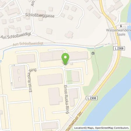 Standortübersicht der Tankstelle Stadtwerke Energie Jena-Pößneck GmbH in 07745 Jena