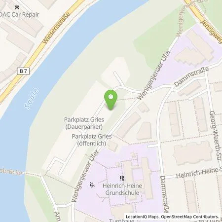 Standortübersicht der Tankstelle Stadtwerke Energie Jena-Pößneck GmbH in 07749 Jena