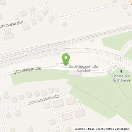 Standortübersicht der Tankstelle Gemeinde Borsdorf in 04451 Borsdorf