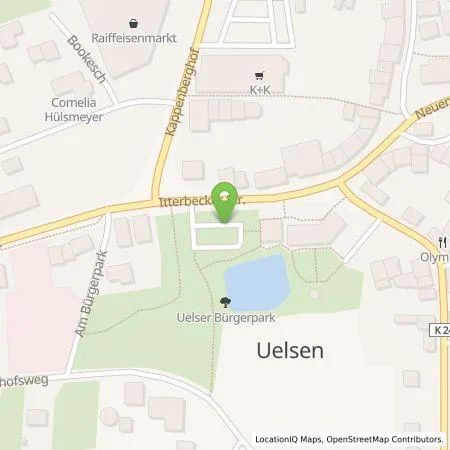 Standortübersicht der Tankstelle nvb smart GmbH in 49843 Uelsen