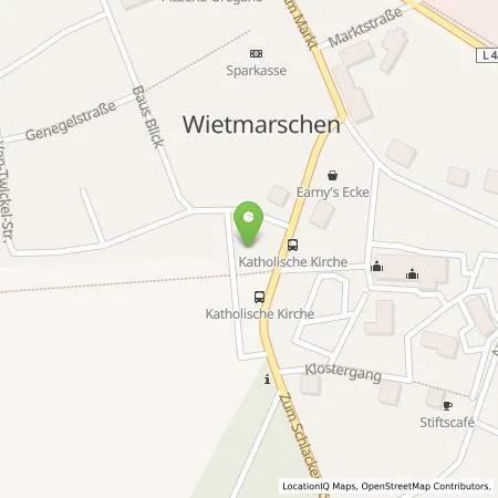 Standortübersicht der Tankstelle nvb smart GmbH in 49835 Wietmarschen