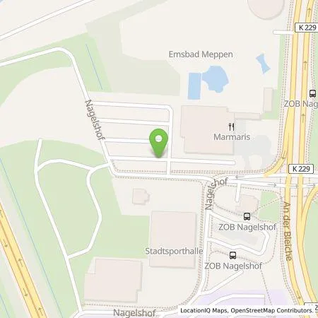 Standortübersicht der Tankstelle nvb smart GmbH in 49716 Meppen