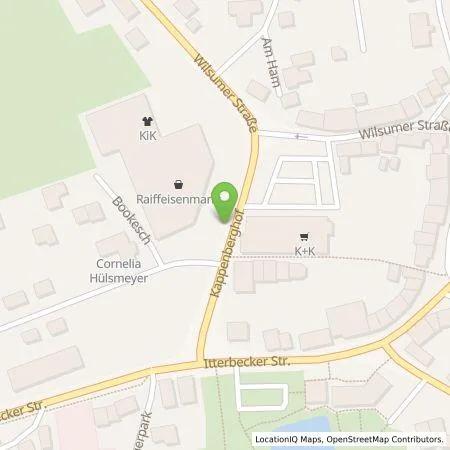 Standortübersicht der Tankstelle nvb smart GmbH in 49843 Uelsen