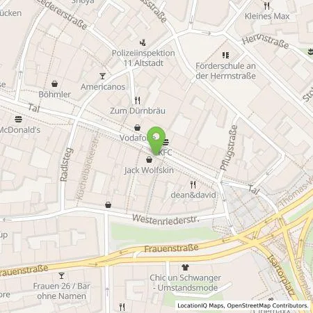 Standortübersicht der Tankstelle SWM Versorgungs GmbH in 80331 München