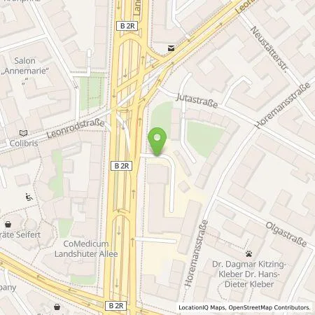 Standortübersicht der Tankstelle SWM Versorgungs GmbH in 80637 München