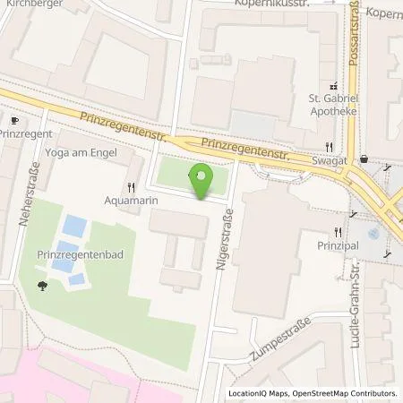 Standortübersicht der Tankstelle SWM Versorgungs GmbH in 81675 München