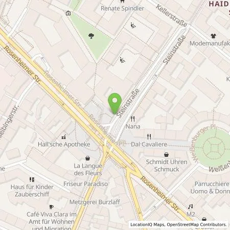 Standortübersicht der Tankstelle SWM Versorgungs GmbH in 81669 München