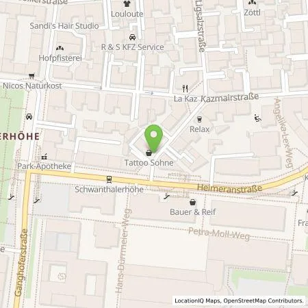 Standortübersicht der Tankstelle SWM Versorgungs GmbH in 80339 München