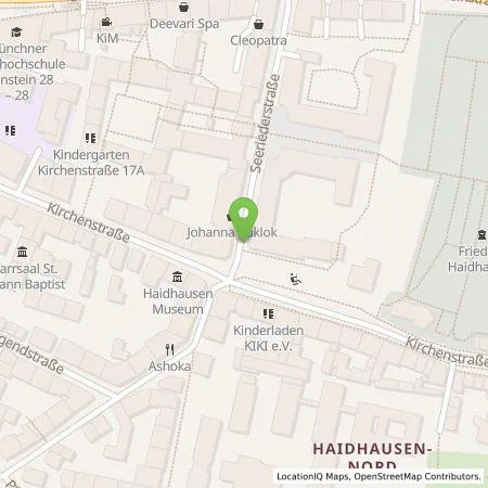 Standortübersicht der Tankstelle SWM Versorgungs GmbH in 81675 München