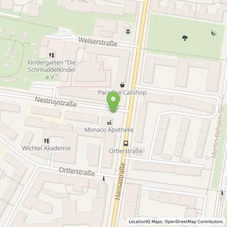 Standortübersicht der Tankstelle SWM Versorgungs GmbH in 81373 München