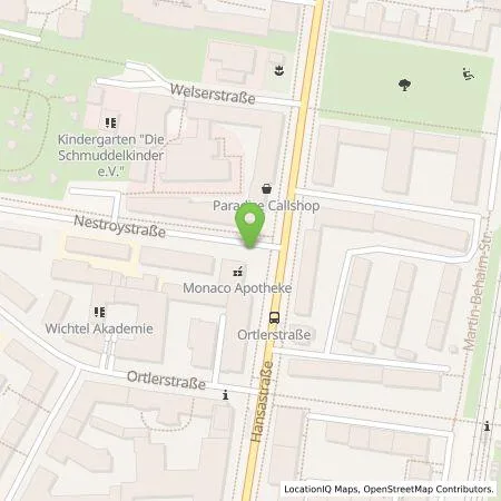 Standortübersicht der Tankstelle SWM Versorgungs GmbH in 81373 München