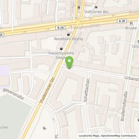 Standortübersicht der Tankstelle SWM Versorgungs GmbH in 81371 München