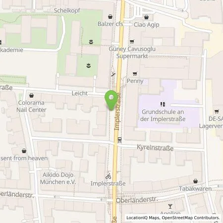 Standortübersicht der Tankstelle SWM Versorgungs GmbH in 81371 München