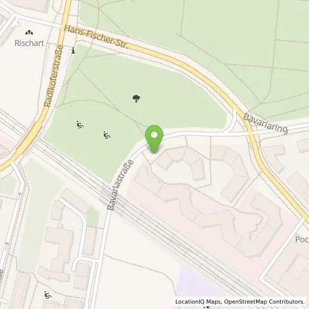 Standortübersicht der Tankstelle SWM Versorgungs GmbH in 80336 München