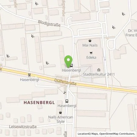 Standortübersicht der Tankstelle SWM Versorgungs GmbH in 80933 München