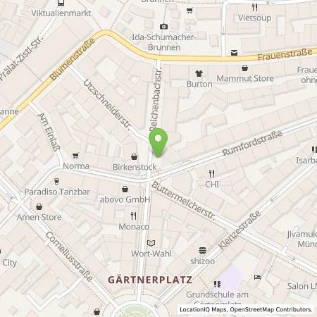 Standortübersicht der Tankstelle SWM Versorgungs GmbH in 80469 München