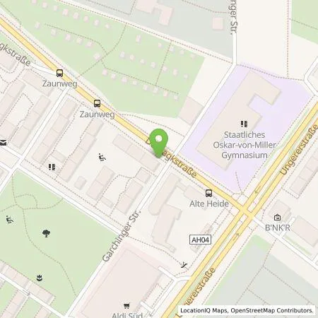 Standortübersicht der Tankstelle SWM Versorgungs GmbH in 80805 München