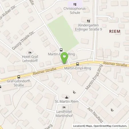 Standortübersicht der Tankstelle SWM Versorgungs GmbH in 81829 München