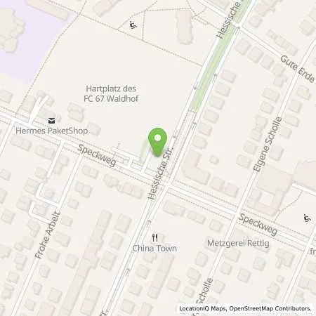 Standortübersicht der Tankstelle MVV Energie AG in 68305 Mannheim