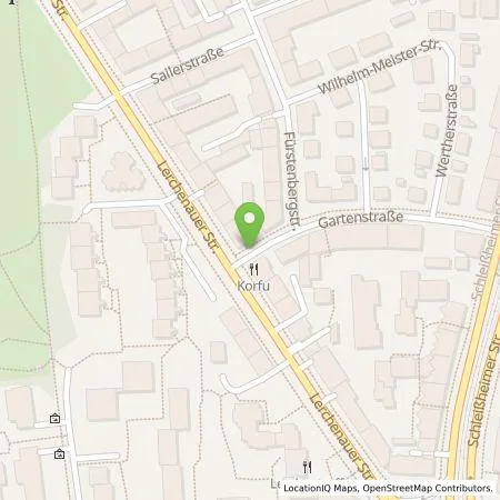 Standortübersicht der Tankstelle SWM Versorgungs GmbH in 80809 München