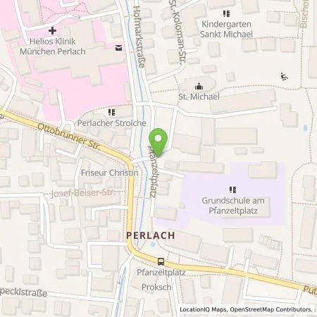 Standortübersicht der Tankstelle SWM Versorgungs GmbH in 81737 München