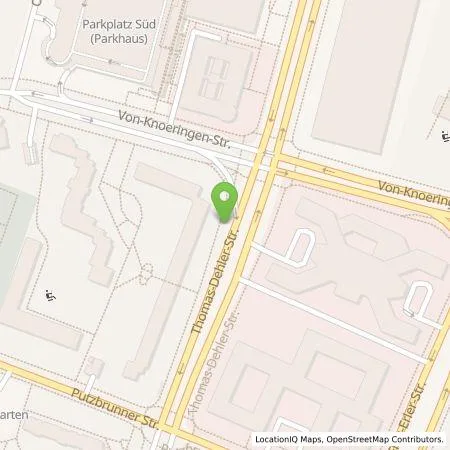 Standortübersicht der Tankstelle SWM Versorgungs GmbH in 81737 München