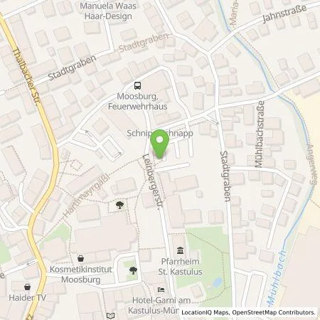 Standortübersicht der Tankstelle SWM Versorgungs GmbH in 85368 Moosburg