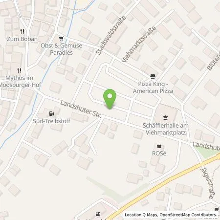 Standortübersicht der Tankstelle SWM Versorgungs GmbH in 85368 Moosburg