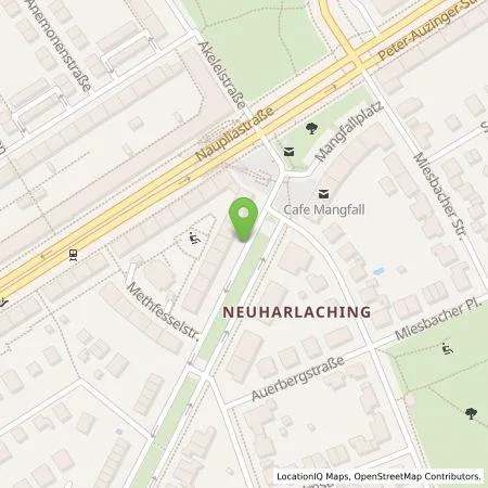 Standortübersicht der Tankstelle SWM Versorgungs GmbH in 81547 München