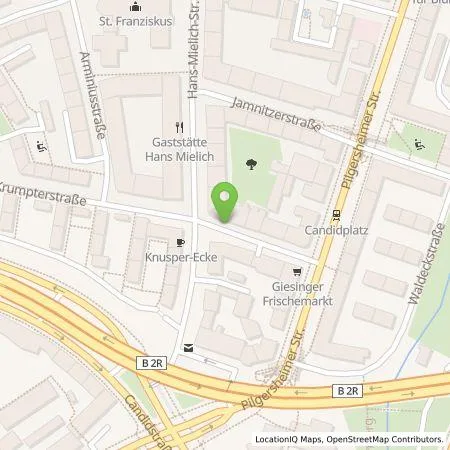 Standortübersicht der Tankstelle SWM Versorgungs GmbH in 81543 München