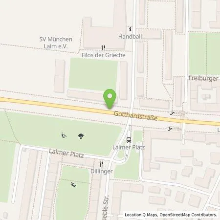 Standortübersicht der Tankstelle SWM Versorgungs GmbH in 80689 München