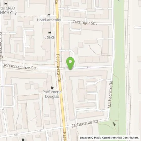 Standortübersicht der Tankstelle SWM Versorgungs GmbH in 81369 München