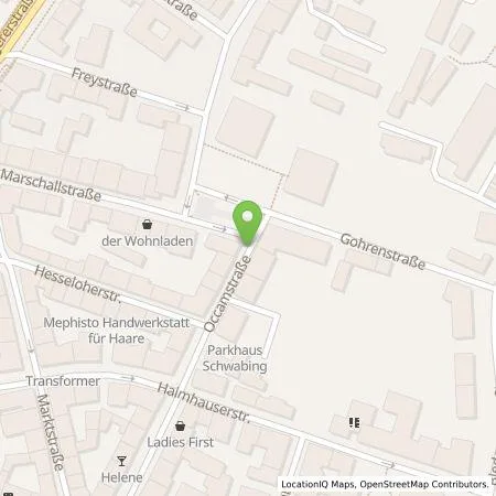 Standortübersicht der Tankstelle SWM Versorgungs GmbH in 80802 München