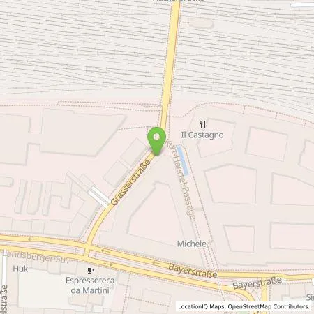 Standortübersicht der Tankstelle SWM Versorgungs GmbH in 80339 München