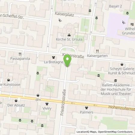 Standortübersicht der Tankstelle SWM Versorgungs GmbH in 80801 München