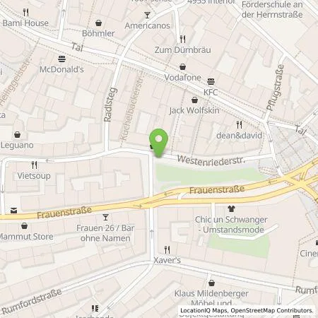 Standortübersicht der Tankstelle SWM Versorgungs GmbH in 80331 München